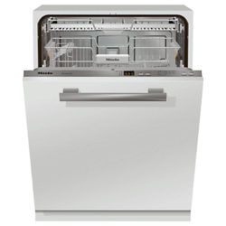 Miele G4263SCVI Fully Integrated Dishwasher, White/Stainless Steel
